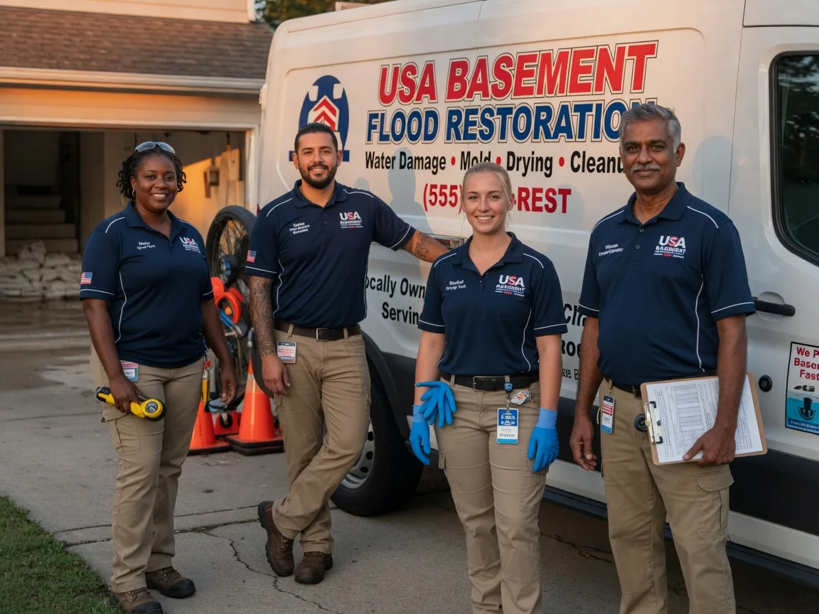 Basement Flood Cleanup company in California, PA
